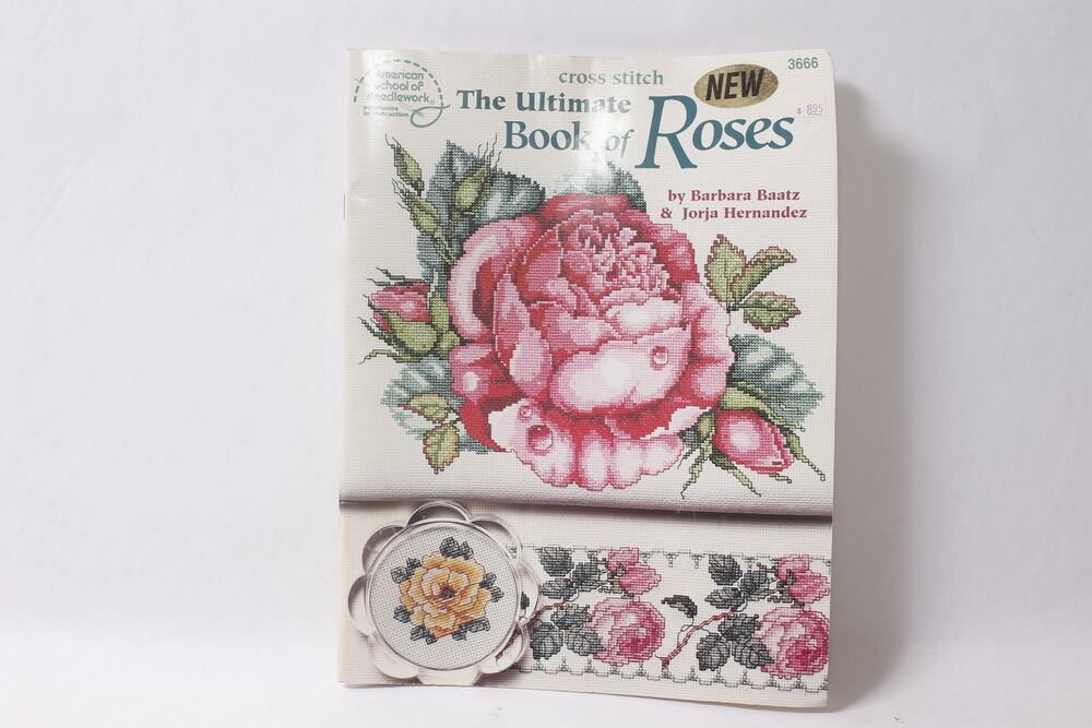 The Ultimate Book of Roses Cross Stitch Needlework Craft ~ 260907-WH 1137